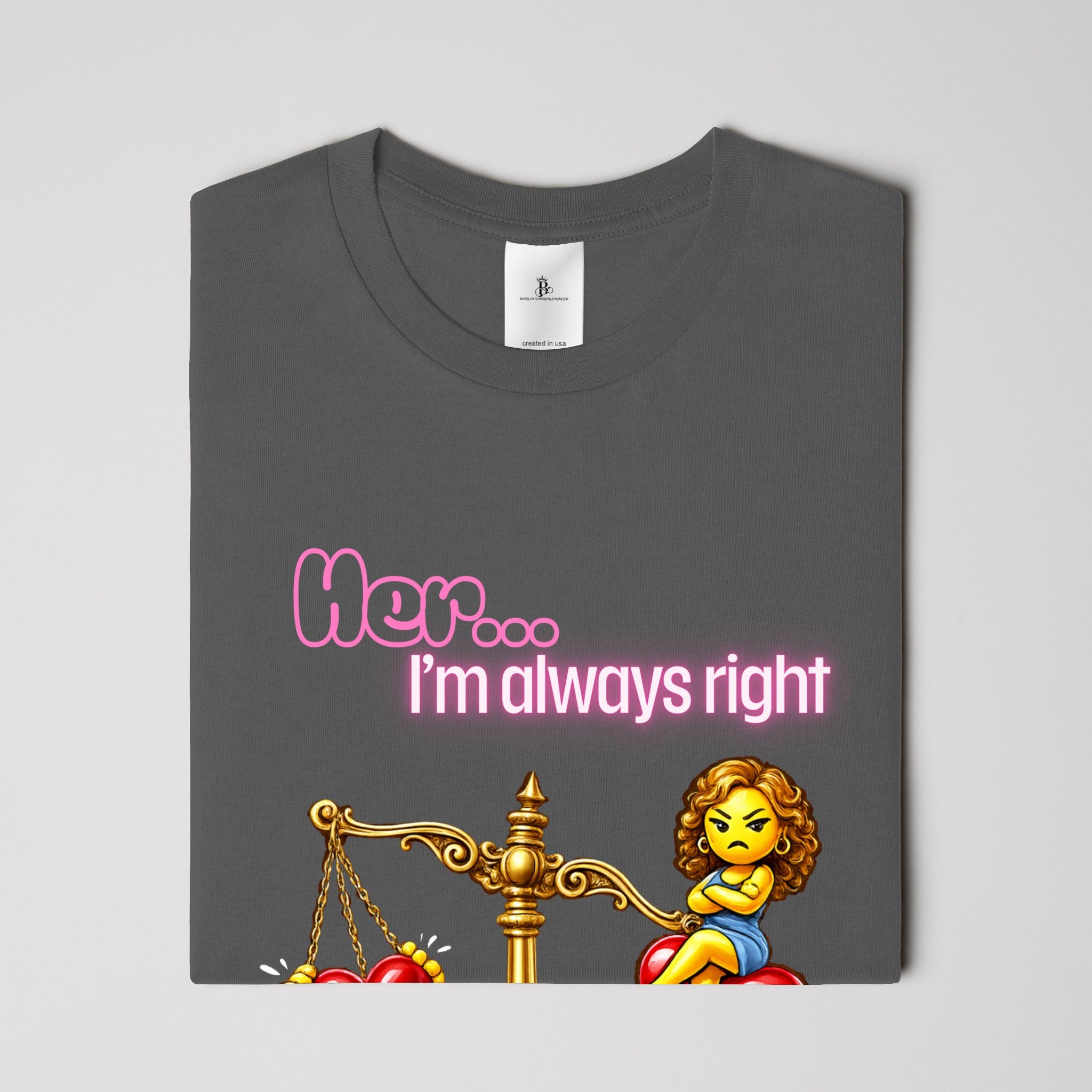 The Love Balance His and Her T Shirts